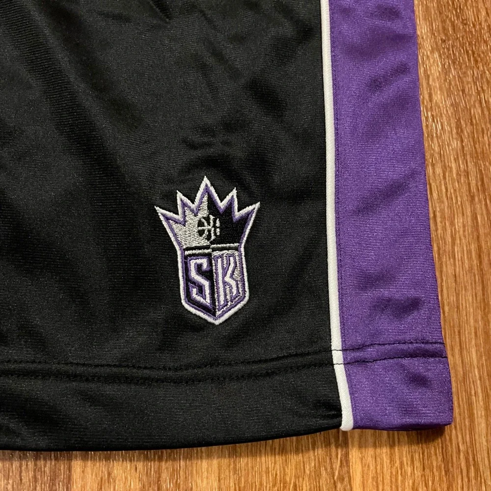 Vintage Nike Team Sacramento Kings Track Pants Tear Away‎ Snap Warmup Athletic